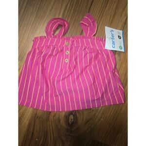 Cat & Jack Shirts Girls Size 3t Stripe Sleeveless
